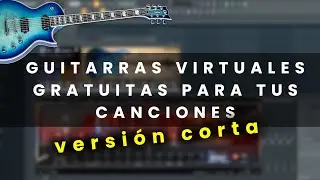 🎸 Como grabar una guitarra VIRTUAL y poner distorsi&oacute;n con plugins GRATUITOS | versi&oacute;n corta