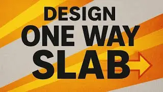 Design of one way slab