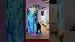 AOTO　Curved screen and Floor screen provide a immersive experience