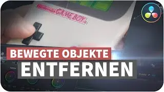 So entfernst du STÖRENDE OBJEKTE im Video - Die große Davinci-Resolve-Woche Teil 4