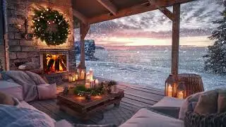 Insomnia Relief Cabin Ambience ❄️ Peaceful Winter Sounds for Studying, Focus & Mental Clarity