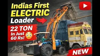 Electric Tractor with Loader⚡ | 1 Charge mein Kitna Kaam? | Real Field Test 🔥AutoNxt