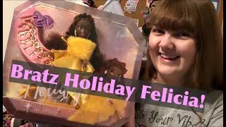 2021 Bratz Holiday Felicia 20th Anniversary 20 Yearz Collector Doll - Unboxing and Review