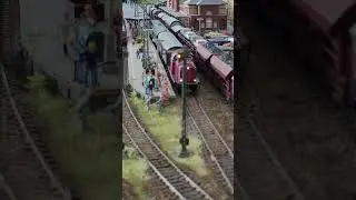 Bahnalltag Bhf Rheinstadt Epoche 4 #train #trainspotting #modeltrains  #railway