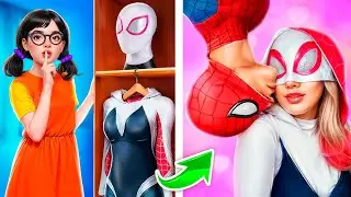 Dari Kutu Buku Menjadi Gwen Stacy / Spider-Man dan Gwen Stacy / Bagaimana Menjadi Super hero !
