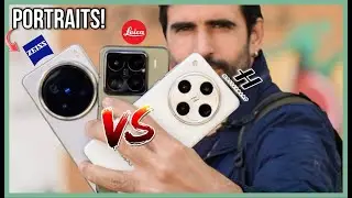 COMPARATIVA RETRATOS! VIVO X200 PRO VS OPPO X8 PRO VS XIAOMI 15 PRO! LEICA VS ZEISS VS HASSELBLAD!💥🆚