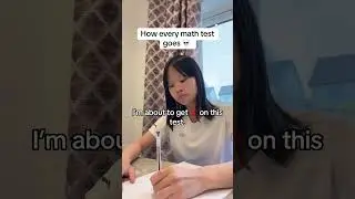 How Every Math Test Goes 😭 #shorts #comedy #funny #lol #subscribe #trending #viral #fypシ゚