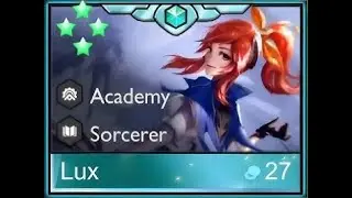 TFT set 13: Lux 4, lone hero, mage armor VS Heimerdinger 3