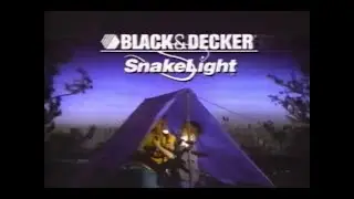 publicit&eacute; SnakeLight Black & Decker 1995