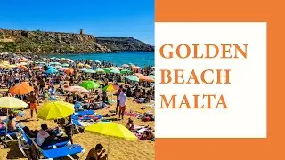 Exploring the Breathtaking Golden Bay Beach, Malta 🏖️✨