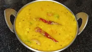 Protein Rich Healthy Energy Tasty Dal Recipe//Simple Pappu kura Recipe//Dal Recipe For Rice& Sangati