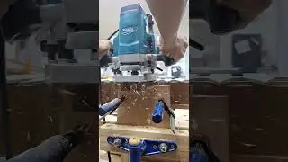 DIY small chair using dovetail joints.