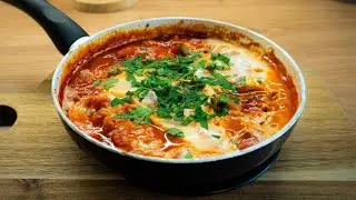 Lazy Morning Shakshuka — No Bread, No Problem