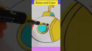 Color Your Stress Away: Relaxing & Calming Coloring Session! #art #coloringadventure #mindfulmoment