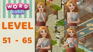 Word Villas Levels 51 to 65 Answers