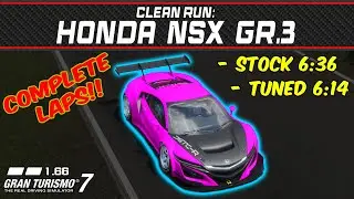 GT7 - Clean Run: Honda NSX Gr.3 - Gran Turismo 7 - 1.66