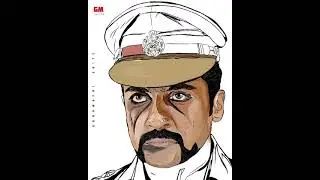 Suriya singam  drawing ibispaint drew