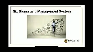 Learn the Fundamentals of Six Sigma  Course 1 - Module 1