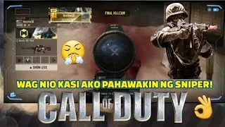 WAG NIO KONG GIGILIN! 😤 | SAKA WAG SNIPER NAMAN! hahaha HEADSHOT ka tuloy! 😂🎮 #callofdutymobile