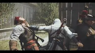 Assassin Creed Unity Stealth/Creative Kills Gameplay King's Office [No HUD Altair's Outfit]