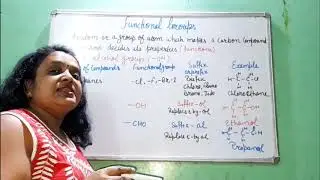 Functional groups |class 10| | Meenu Mittal |