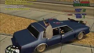LSRP - Crips shooting up Bloods in Idlewood