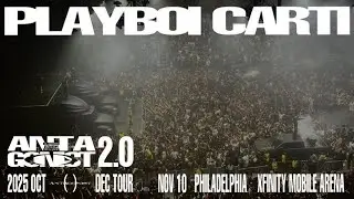 PLAYBOI CARTI LIVE in Philadelphia, PA with Meek Mill | Antagonist 2.0 Tour | 11/10/25