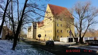 J&uuml;terbog. Здания военного городка по Fuchsberge  8.02.2023