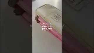 What&rsquo;s in my pencil case 🍧📂 | #backtoschool #pencilcase #whatsinmypencilcase