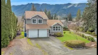 Just Listed Beautiful Home with View of Mount Si in North Bend, WA!