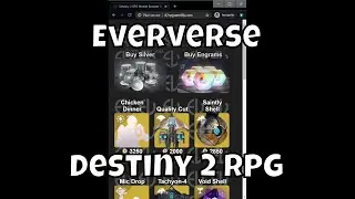 What Is Eververse - Destiny 2 RPG Mobile Game