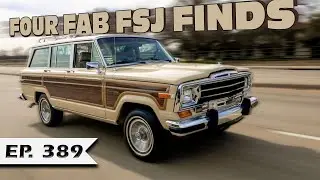 FOUR OUTSTANDING FULL SIZE JEEPS! Jeep Grand Wagoneer!!