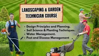 landscaping & garden technician course | Pertecnica #businesstraining #skilldevelopment #gardening