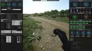 SCUM Fat gain on an empty stomach while running full speed