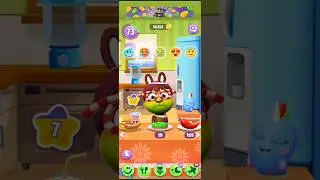 My Talking Tom 2 - Expression with emoji 😁 - Tom | Food Challenge #talkingtom #funny #gameplay