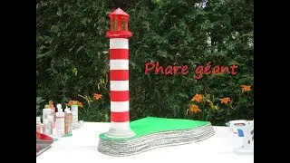 Fabriquer un grand phare en carton