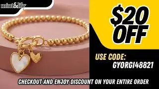 Mint & Lily &ndash; $20 OFF Coupon Code GYORGI48821 (Custom Jewelry & Gifts)