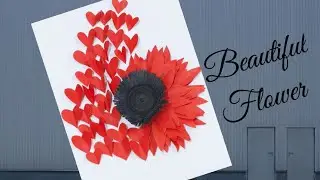 PAPER CRAFT | BEAUTIFUL PAPER FLOWER MAKING IDEAS | EASY PAPER FLOWER | SIRI ART AND CRAFT |