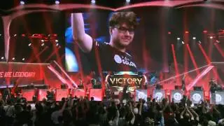 Dyrus cries in his last game on stage