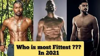 Top 6 Fittest Indian Cricketers 2021|Cricket Quiz| Fittest Indian Cricketers Guess who ??