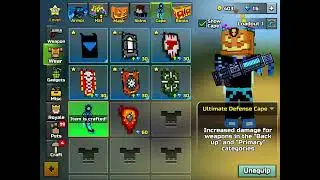 I got the Ultimate defence cape￼