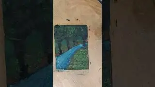 (craft part 87/100) Abstract #painting #scenicviews #art #trees #forest #whatsappstatus #viralshorts