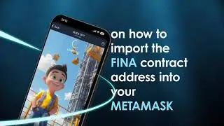 How to import FINA tokens into metamask 2024