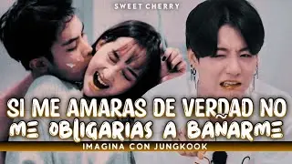 🛁⌇❝Si me amaras de verdad no me obligarias a bañarme❞ ❪MINI CAP. ÚNICO❫ «Imagina con Jungkook»
