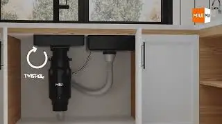 MIUI Continuous Feed Garbage Disposal with Sound Reduction...