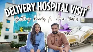 We Visited the Hospital Where Our Baby Will Be Born 😍 | Fernandez Hospital | Telugu Vlog
