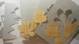 ❤ Masculine Monday with the STITCHED LEAVES DIES #masculinecards #stampinup #artfulstampin