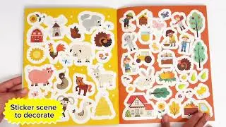 9781835449011 Fantastic Farm Sticker & Activity Book 100+ Stickers