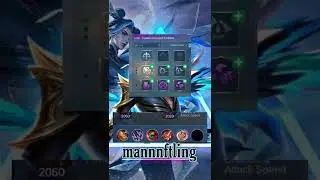 Ling best Emblem & best build#short #short #youtubeshorts #mlbb