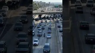CRAZY LA Traffic Rush hour SKID ROW #nojumper #adam22 #cripmac